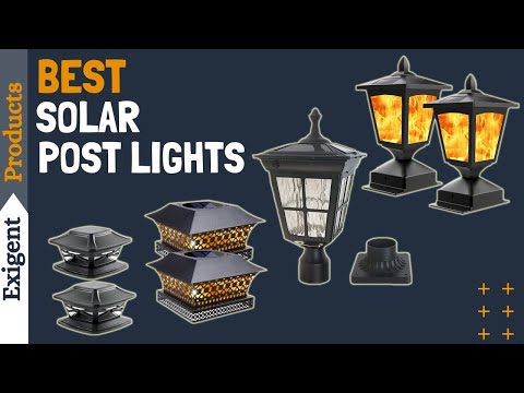 Solar Lights For Post Tops