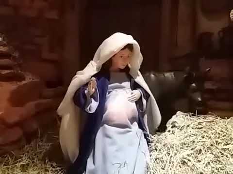 Maria grávida no Presépio da Igreja São Benedito em 2019 Maria grávida no Presépio da Igreja São Benedito em 2019