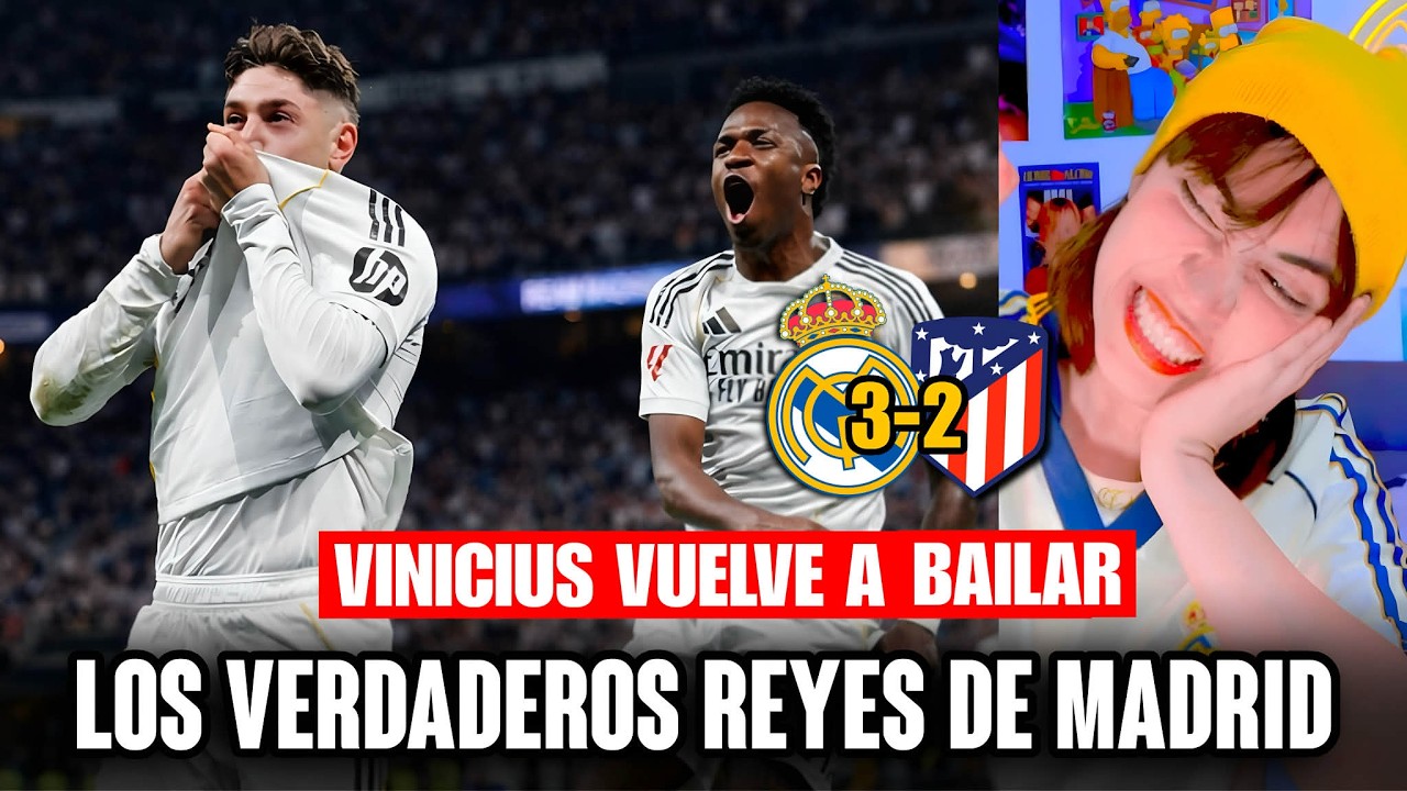 ¡VINICIUS VUELVE A BAILAR Y EL CHOLO SIMEONE ACABO OFENDIDO POR ELLO! 💀