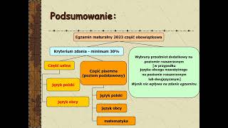 Matura 2023 - deklaracje i informacje