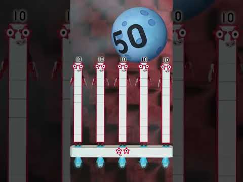 Ten Times Table - Learn Your Times Tables #10 ✖️ | Counting for Kids | Numberblocks #shorts