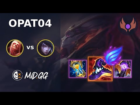 MID.GG: [ Opat04 ] Vladimir BOT vs Aphelios | EUW MASTER | LOL Season 2025
