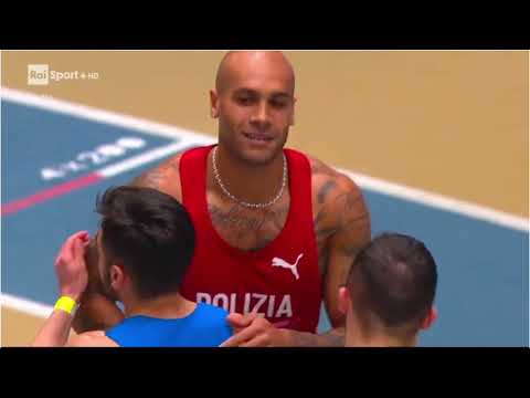 Final Indoor 60m - Italian Championships Ancona 2022 - Jacobs 6.55