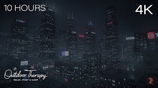 Drift Through City Rain | ASMR Rain ambience to CALM your NOISY MIND