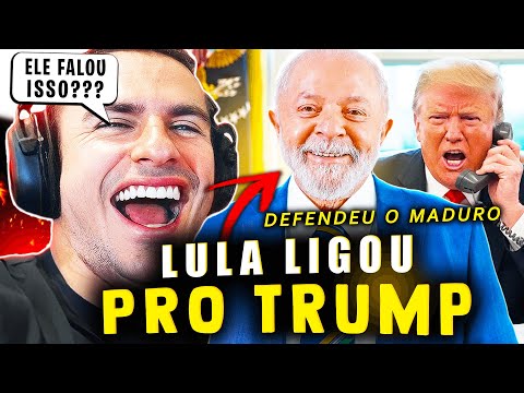 SUPER XANDÃO REAGINDO - LULA VAI CONVENCER O TRUMP A LIBERAR O MADURO?