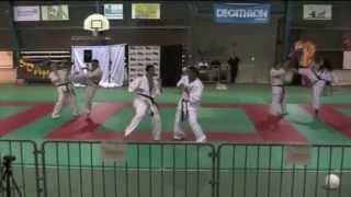 preview picture of video 'Démo de Karate Kyokushin à Marange-Silvange'