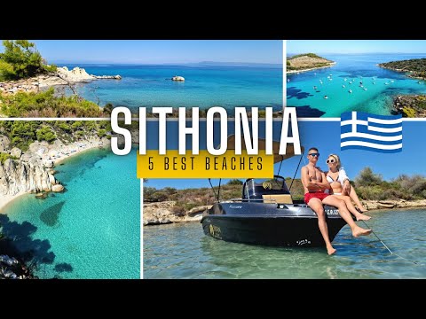 Top 5 Beaches in Sithonia, Greece | Must-See 4K Drone Footage