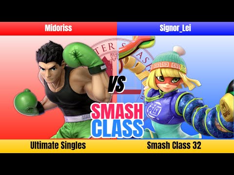 Smash Class 32 - Midoriss (Little Mac) vs Signor_Lei (Min min) - WQF