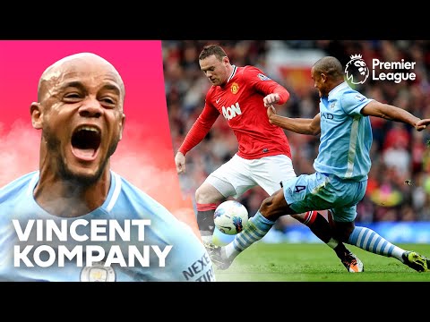 5 Minutes Of Vincent Kompany Being Captain Fantastic! | Man City | Premier League