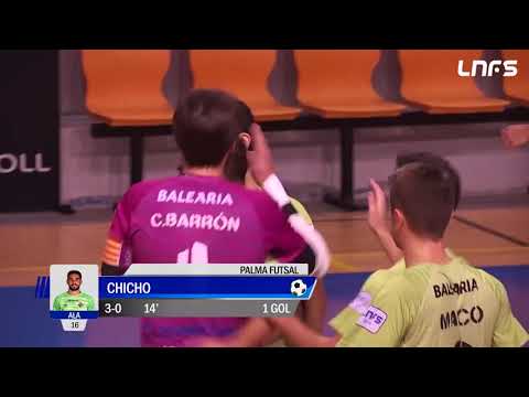 Gol Chicho (3-0) Palma Futsal - Catgas Energía. J10, 1Div. LNFS