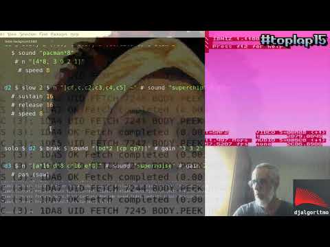 Preparing #toplap15 live coding streaming