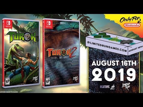 Turok + Turok 2 Seeds Of Evil Physical Edition Announced