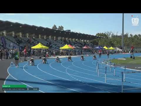 U14 Girls 200m Hurdles Timed Final 2: 2022 Commonwealth Bank State Track and Field Championships