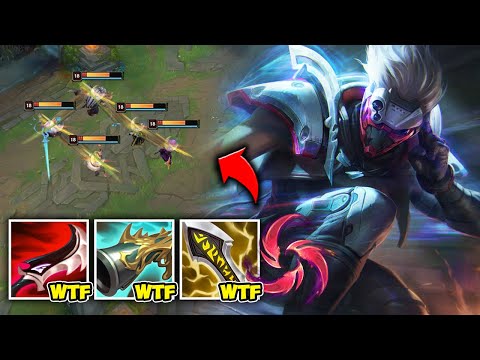 FLASH INSTANTLY OR MASTER YI WILL ONE SHOT YOU! (1K DAMAGE AUTOS) - League of Legends