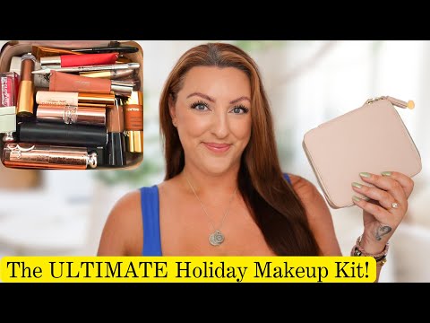 MY  PERFECT TRAVEL MAKEUP KIT | Everything You Need on Vacation!