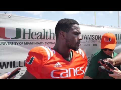 Mark Walton | Post Practice Interview | 8.4.17