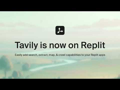 Connect Tavily to Replit - here's how