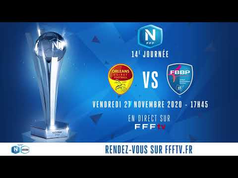 J14 : US Orléans - FBBP01 en direct sur FFFtv (17h45) I National FFF 2020-2021