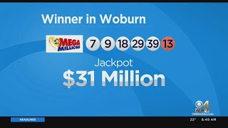 Mega Millions $31 million winning ticket sold at Woburn gas station