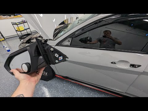 2022 Hyundai Elantra N mirror removal