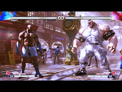 Supreme Sagat vs Abigail (Hardest) - Street Fighter 5.| Epic Battle