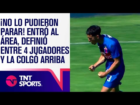 ¡NO LO PUDIERON PARAR! 🤯 Entró al ÁREA , DEFINIÓ entre 4 jugadores y la COLGÓ ARRIBA