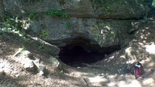 Exploring a Cave St Joe State Park Missouri