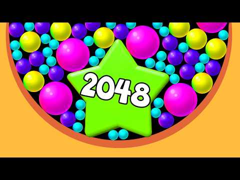 Bounce Merge 2048 – Epic Merge Gameplay Balls 😱