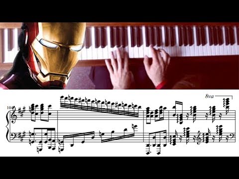 Black Sabbath - Iron Man Advanced Piano Cover With Sheet Music