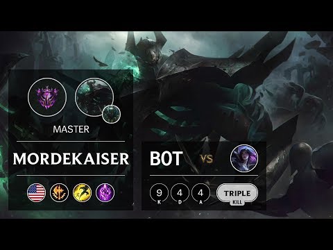 Mordekaiser Bot vs Kai'Sa - NA Master Patch 9.16