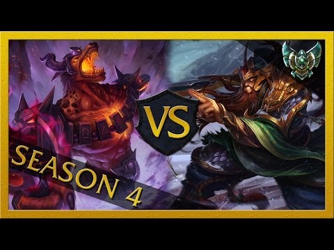 LoL Season 4 Ranked #015 - Nasus vs. Tryndamere [Top Lane] [Platinum] [German]