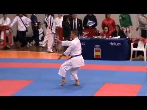 Campeonato de España Senior 2.013 - Cuartos de final Kata Masculino - Salazar Vs García Vargas