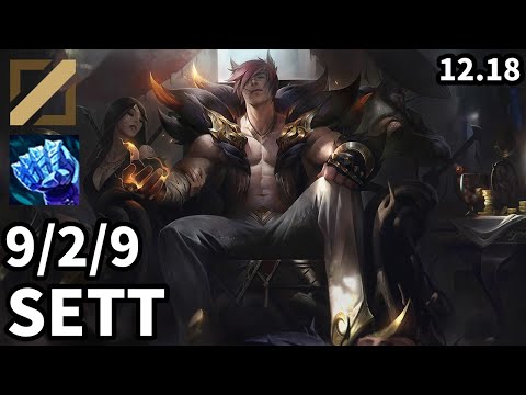 Sett Mid vs Orianna - Ranked Master - Patch KR 12.18