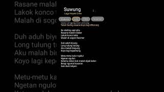 Download lagu Lirik lagu suwung heyek crew #viral #tiktok mp3