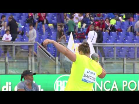 Rome 2016: Women´s Shot Put - Top 3