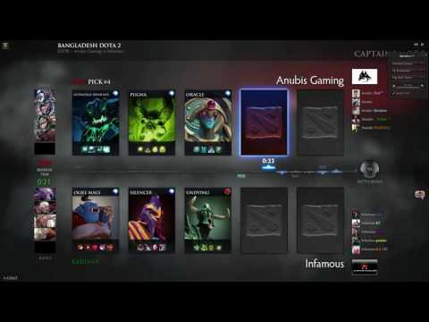 D2CBL- Infamous vs Anubis Gaming [Game 1]
