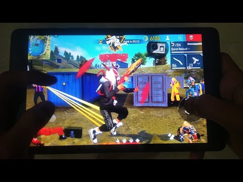 Free fire full handcam samsung galaxy tab A | 99% headshot Rate ⚡| Solo Vs Squad Full Gamplay