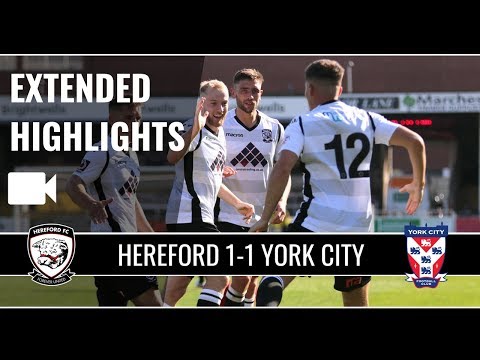 EXTENDED HIGHLIGHTS | Hereford 1-1 York