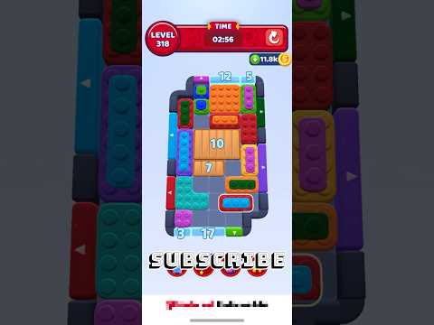 Color Block Jam : Level 318 Solution | Step-by-Step Guide| #games #gaming #funny #gameplay #puzzle
