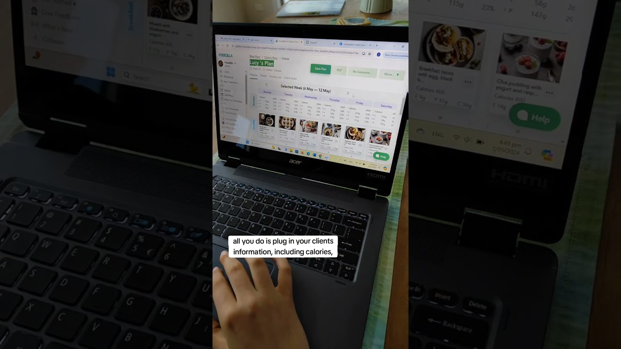 CREATE CLIENT MEAL PLANS IN 5 minutes