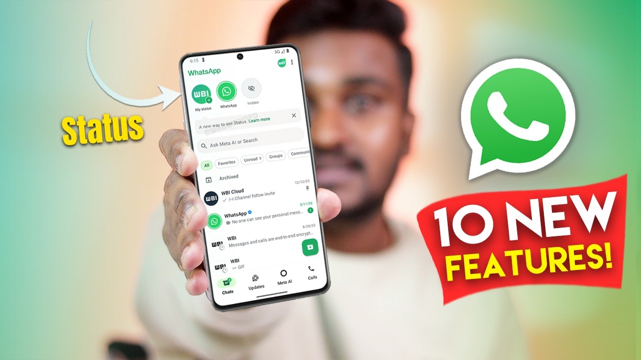 10 New Features 😍 WhatsApp Updates⚡March -2026🔥
