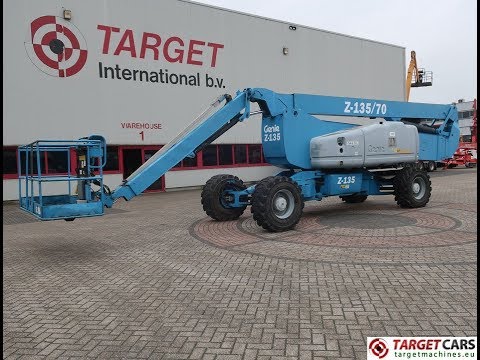 778371 GENIE Z-135/70 ARTICULATED Z135/70 4x4x4 DIESEL BOOM WORK LIFT W/JIB 4315CM 03-05