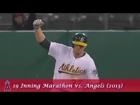 Oakland Athletics Comebacks Episode 9 - Marathon vs. Angels (2013)