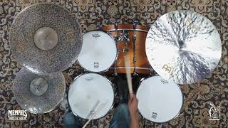 Video thumbnail for Meinl 20" Byzance Jazz Big Apple Ride Cymbal - 2019g (B20JBAR-1062022M) by Memphis Drum Shop