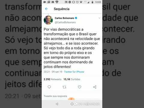 Aula de interpretação de texto para a mídia e os esquerdistas sobre o post de Carlos Bolsonaro