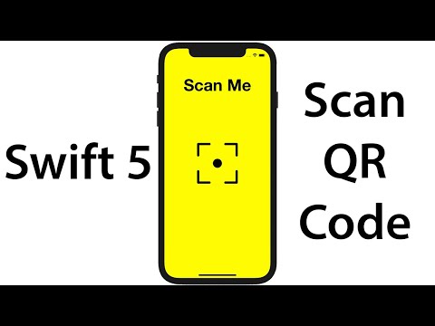 Swift 5: How to create an app to scan QR codes?