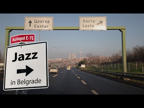 Belgrade Driving Tour | West & East Gates | E-75 , One Take