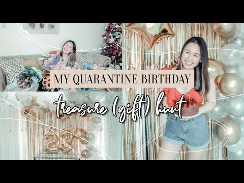 MY QUARANTINE BIRTHDAY: TREASURE (GIFT) HUNT | Shayne Uy (Philippines)