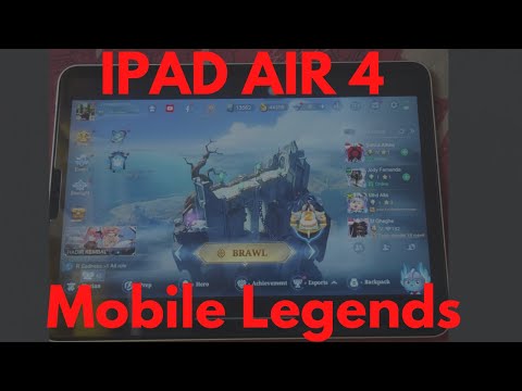 IPAD AIR 4 MOBILE LEGENDS BANG BANG | TEST MLBB HERO CYCLOPS