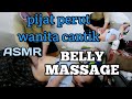 Pijat Perut Wanita Cantik